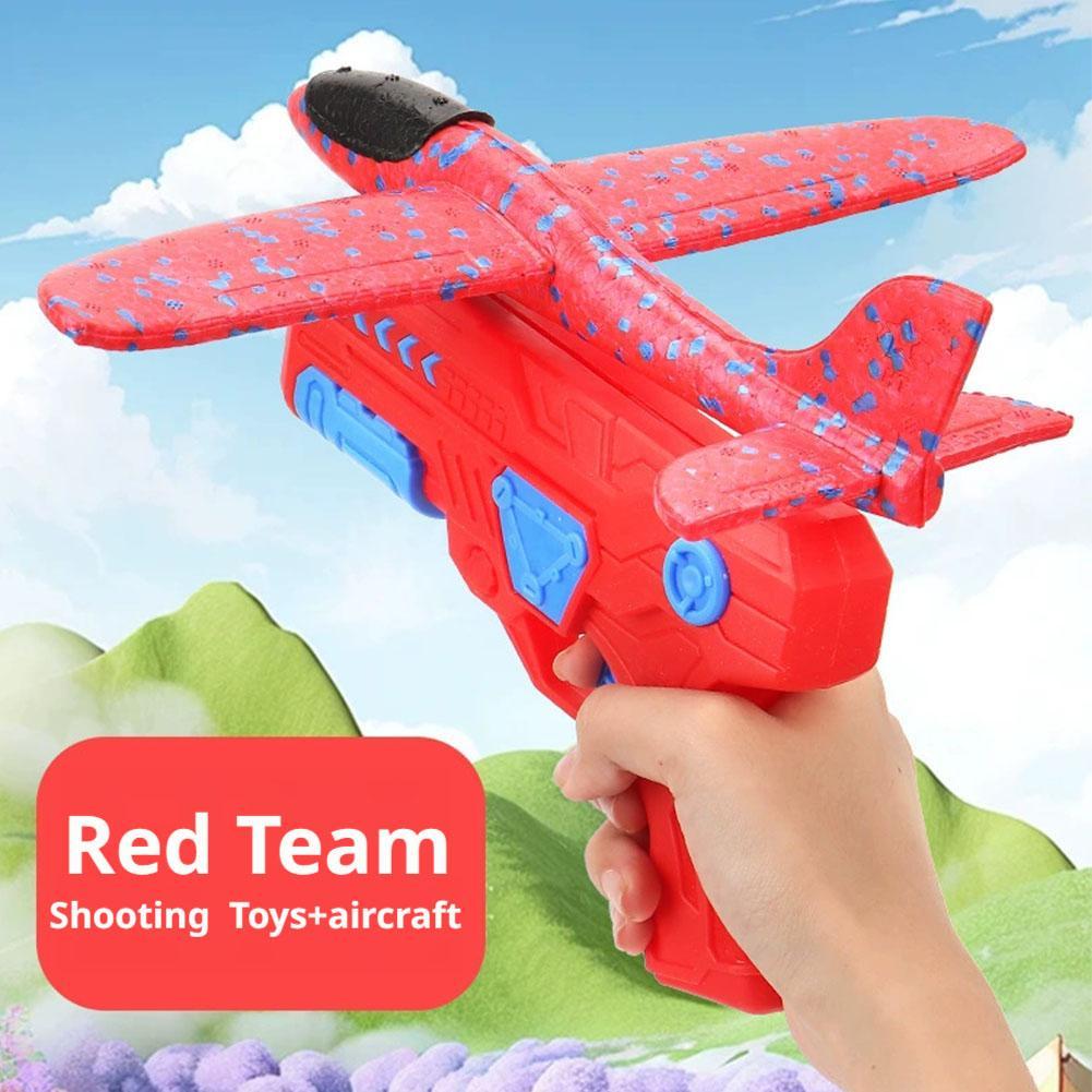 Catapult Launcher Toy - Glowing Foam Aircraft 10M Launcher Catapult