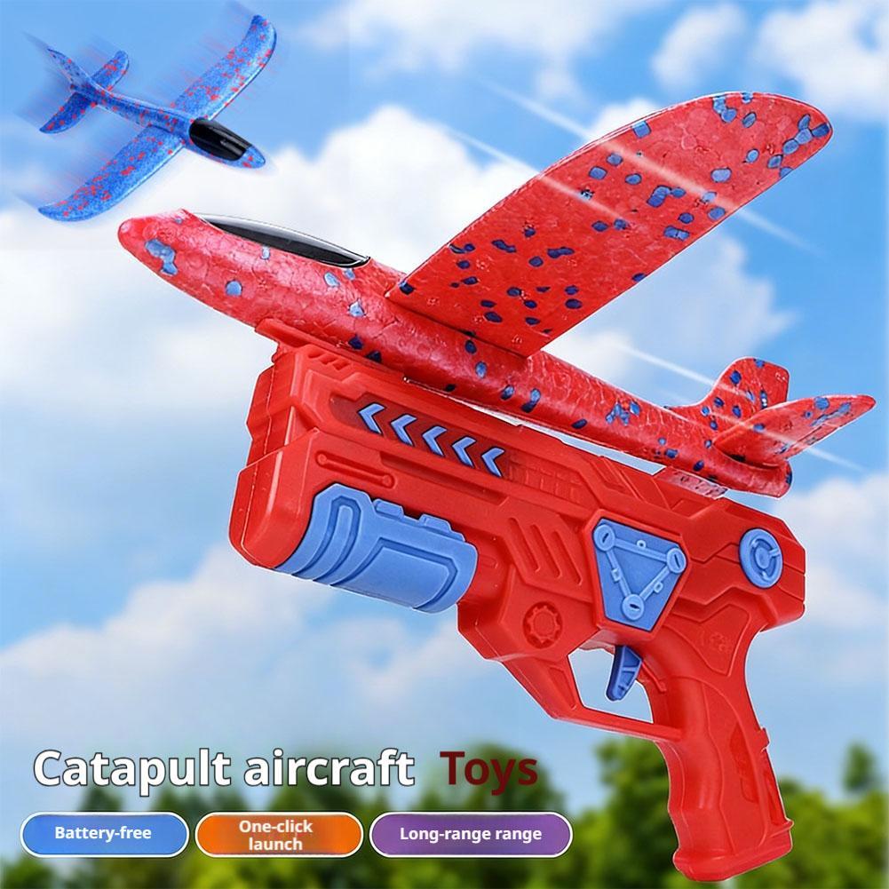 Glowing Foam Aircraft 10M Laun - Catapult Launcher Toy review and price