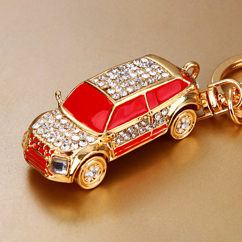 Hot Mini Car Keychain Rhinesto - Kids Toys Xmas review and price