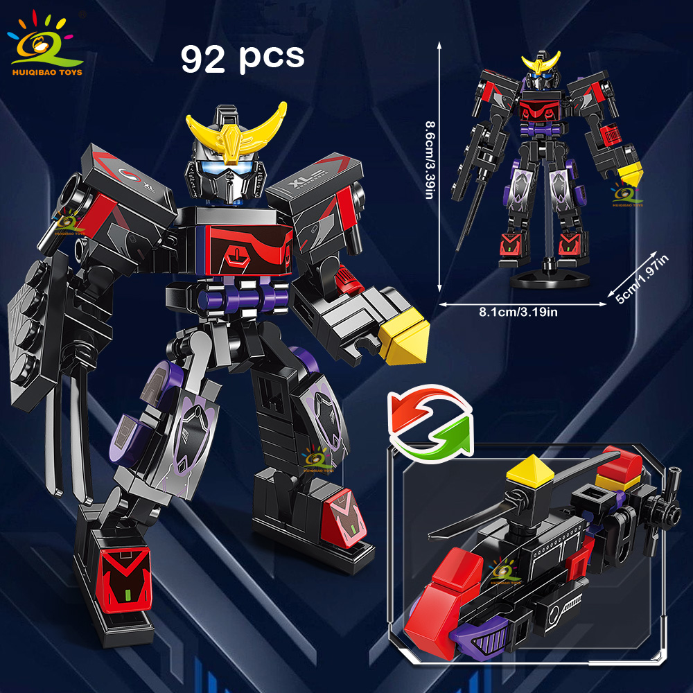HUIQIBAO Transforming Robot Bu - Kids Toys 3 Year Old review and price