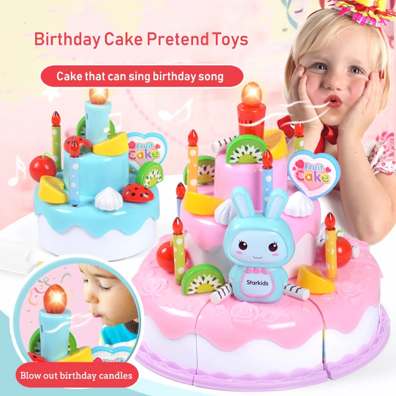 Kids Toy Simulation DIY Birthd - Kids Toys Kitchen Set review and price
