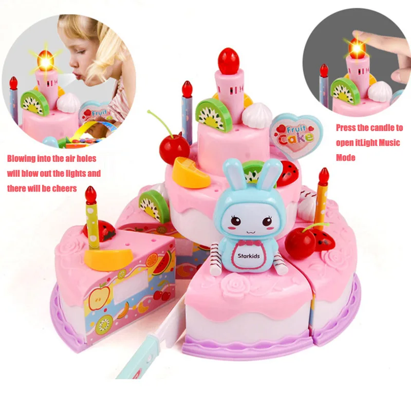 Kids Toy Simulation DIY Birthd - Kids Toys Kitchen Set review and price
