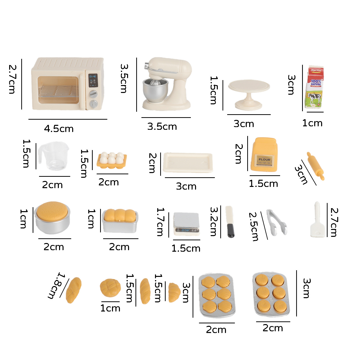 Mini Baking Pretend Play Set,  - Kids Toys Kitchen Set review and price